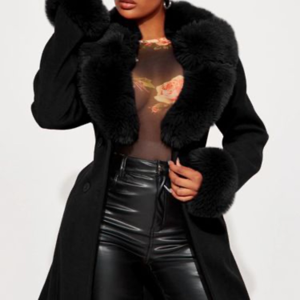 New York Nights Coat - Black - L